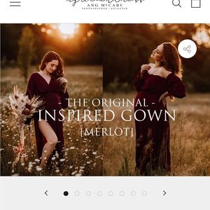 Myrtle and Moss Inspired Gown